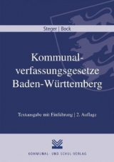 Kommunalverfassungsgesetze Baden-W&uuml;rttemberg