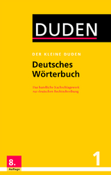 Der kleine Duden - Deutsches W&ouml;rterbuch - 