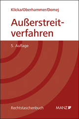 Au&szlig;erstreitverfahren - Thomas Klicka, Paul Oberhammer, Tanja Domej