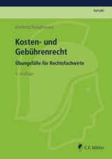 Kosten- und Geb&uuml;hrenrecht
