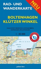 Rad- und Wanderkarte Boltenhagen, Klützer Winkel - 