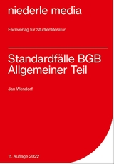 Standardf&auml;lle BGB AT - 2022 - Jan Niederle
