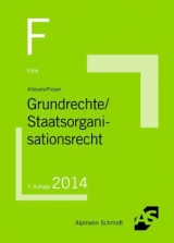 Grundrechte, Staatsorganisationsrecht - Altevers, Ralf