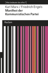 Manifest der Kommunistischen Partei - Karl Marx, Friedrich Engels