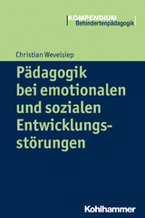 P&auml;dagogik bei emotionalen und sozialen Entwicklungsst&ouml;rungen - Christian Wevelsiep