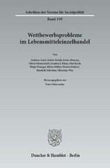 Wettbewerbsprobleme im Lebensmitteleinzelhandel. - 