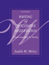 Writing the Qualitative Dissertation - Meloy, Judith M.