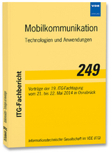 ITG-Fb. 249: Mobilkommunikation &ndash; Technologien und Anwendungen