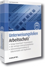 Haufe Unterweisungsfolien Arbeitsschutz - 