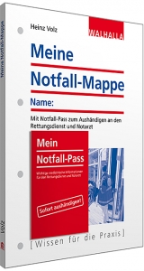 Meine Notfall-Mappe -  Walhalla Fachredaktion