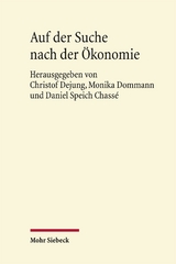 Auf der Suche nach der &Ouml;konomie - 