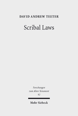 Scribal Laws - David Andrew Teeter