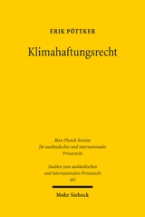 Klimahaftungsrecht - Erik P&ouml;ttker