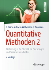 Quantitative Methoden 2 - Björn Rasch, Malte Friese, Wilhelm Hofmann, Ewald Naumann
