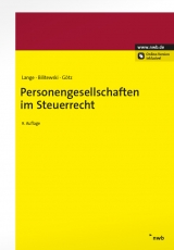 Personengesellschaften im Steuerrecht - Andrea Bilitewski, Hellmut Götz