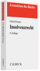 Insolvenzrecht - Ulrich Foerste