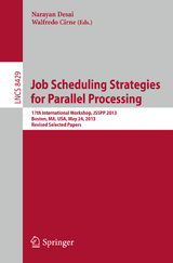 Job Scheduling Strategies for Parallel Processing - 
