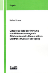 Ortsaufgel&ouml;ste Bestimmung von Gitterverzerrungen in Silizium-Nanostrukturen mittels Elektronenr&uuml;ckstreubeugung - Michael Krause