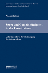 Sport und Gemeinn&uuml;tzigkeit in der Umsatzsteuer - Andreas Fellner