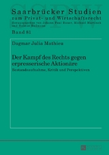 Der Kampf des Rechts gegen erpresserische Aktion&auml;re - Dagmar Mathieu