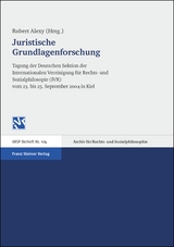 Juristische Grundlagenforschung