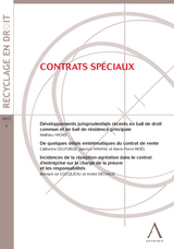 Contrats sp&eacute;ciaux -  Collectif
