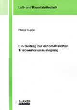 Ein Beitrag zur automatisierten Triebwerksvorauslegung - Philipp Kupijai