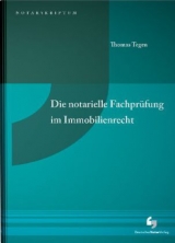 Die notarielle Fachpr&uuml;fung im Immobilienrecht