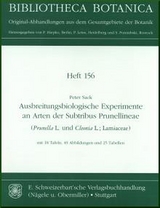 Ausbreitungsbiologische Experimente an Arten der Subtribus Prunellineae (Prunella L. und Cleonia L.; Lamiaceae) - Peter Sack