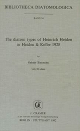 The diatom types of Heinrich Heiden in Heiden & Kolbe 1928 - Reimer Simonsen