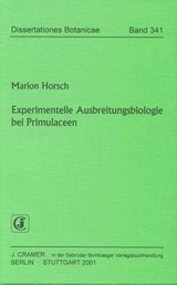 Experimentelle Ausbreitungsbiologie bei Primulaceen - Marion Horsch