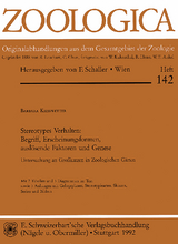 Stereotypes Verhalten: Begriff, Erscheinungsformen, ausl&ouml;sende Faktoren und Genese - Barbara Kiesswetter