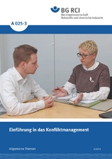 A 025-3 - Einf&uuml;hrung in das Konfliktmanagement