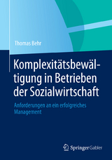 Komplexit&auml;tsbew&auml;ltigung in Betrieben der Sozialwirtschaft - Thomas Behr