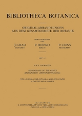 Monograph of the genus Aponogeton (Aponogetonaceae) - H W van Bruggen