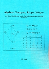 Algebra: Gruppen, Ringe, K&ouml;rper - Meinolf Geck