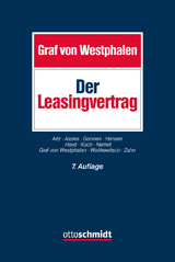 Der Leasingvertrag - Westphalen, Friedrich Graf von