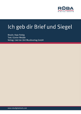 Ich geb dir Brief und Siegel - Hajo Fiebig, G&uuml;nter Wedde
