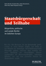 Staatsb&uuml;rgerschaft und Teilhabe - 