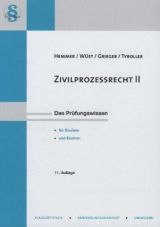 ZPO II - Karl-Edmund Hemmer, Achim W&uuml;st, Michael Grieger
