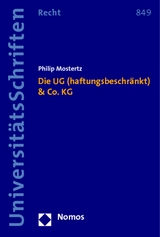 Die UG (haftungsbeschr&auml;nkt) & Co. KG - Philip Mostertz