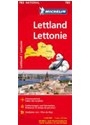 Michelin Karte Lettland. Lettonie - 