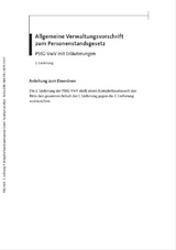 Allgemeine Verwaltungsvorschrift zum Personenstandsgesetz - Bornhofen, Heinrich; Müller, Ilona; Schmitz, Heribert