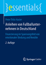 Anleihen von Fußballunternehmen in Deutschland - Peter Thilo Hasler