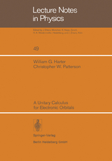 A Unitary Calculus for Electronic Orbitals - W. G. Harter, C. W. Patterson