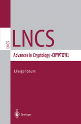 Advances in Cryptology &mdash; CRYPTO &rsquo;91 - 