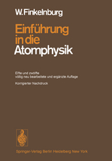 Einf&uuml;hrung in die Atomphysik - Wolfgang Finkelnburg