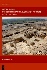 Mitteilungen des Deutschen Arch&auml;ologischen Instituts, Abteilung Kairo / 2012