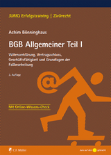 BGB Allgemeiner Teil I - Achim B&ouml;nninghaus