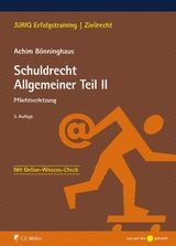 Schuldrecht Allgemeiner Teil II - Achim B&ouml;nninghaus